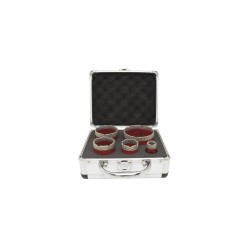 Diamantové dierovky Strend Pro, súprava vrtákov 5, 22-72 mm, závit M14 Diamantové dierovky Strend Pro, súprava vrtákov 5, 22-72 mm, závit M14