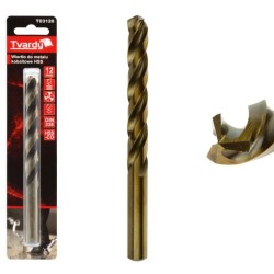 Kobaltový vrták HSS-Co, M35, 12mm TVARDY Kobaltový vrták HSS-Co, M35, 12mm TVARDY