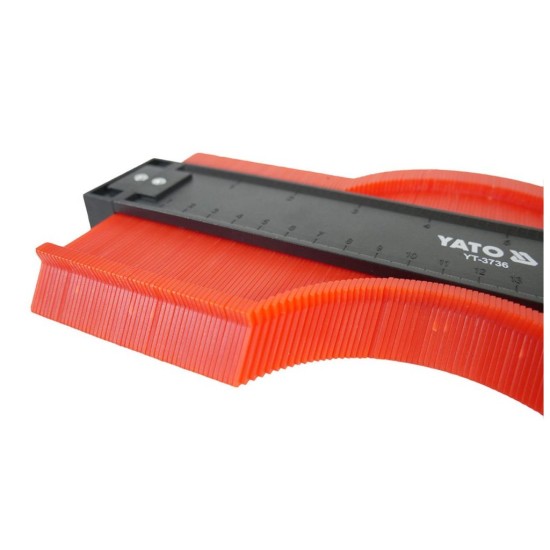 Kopírovací šablona na profily magnetická, 260mm, 44mm YATO