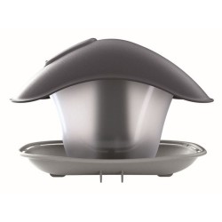 BIRDYFEED SQUARE kŕmidlo pre vtáky sivý kameň 24.8 cm