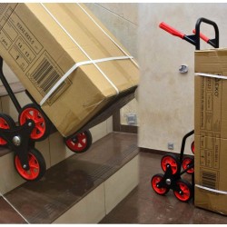 Skladací prepravný vozík, schodisko - vozík 150kg TVARDY