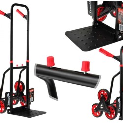 Skladací prepravný vozík, schodisko - vozík 150kg TVARDY