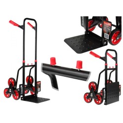 Skladací prepravný vozík, schodisko - vozík 150kg TVARDY