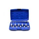 Sada nástrčných hláv a bitov TORX 1/2", 19ks GEKO Sada nástrčných hláv a bitov TORX 1/2", 19ks GEKO