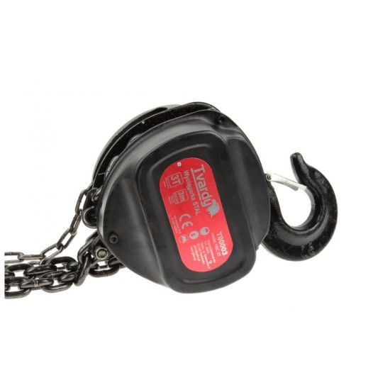 Reťazový kladkový systém 3000kg, 3m TVARDY