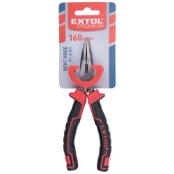 EXTOL PREMIUM polokrúhle zakrivené kliešte 160mm