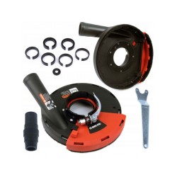 Odsávací kryt s kefovým okrajom, pre uhlové brúsky do 180 mm MAR-POL Odsávací kryt s kefovým okrajom, pre uhlové brúsky do 180 mm MAR-POL