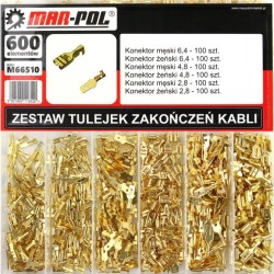 Sada 600ks káblových konektorov MAR-POL