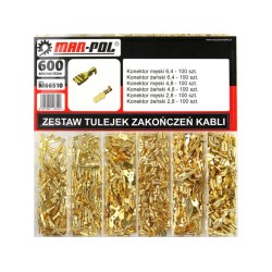 Sada 600ks káblových konektorov MAR-POL Sada 600ks káblových konektorov MAR-POL