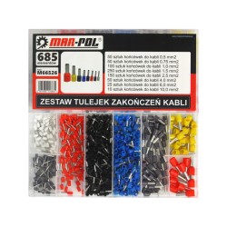 Sada káblových svoriek 685ks MAR-POL Sada káblových svoriek 685ks MAR-POL