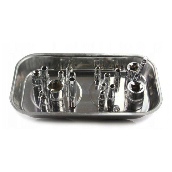 Magnetická misa obdĺžniková 240x140mm, 2 magnety MAR-POL