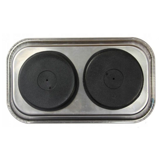 Magnetická misa obdĺžniková 240x140mm, 2 magnety MAR-POL