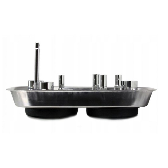 Magnetická misa obdĺžniková 240x140mm, 2 magnety MAR-POL Magnetická misa obdĺžniková 240x140mm, 2 magnety MAR-POL
