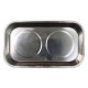 Magnetická misa obdĺžniková 240x140mm, 2 magnety MAR-POL