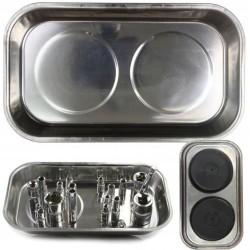 Magnetická misa obdĺžniková 240x140mm, 2 magnety MAR-POL