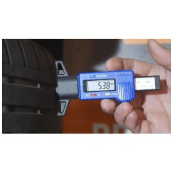 Digitálny merač hĺbky dezénu pneumatiky 0-25,4 mm MAR-POL