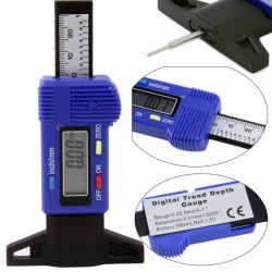 Digitálny merač hĺbky dezénu pneumatiky 0-25,4 mm MAR-POL