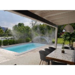 Záhradná vodná hmla 15m BLACK LINE