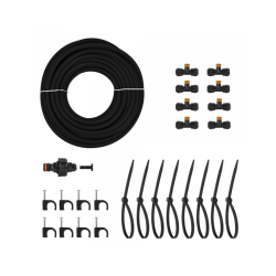 Záhradná vodná hmla 15m BLACK LINE