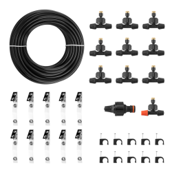 Záhradná vodná hmla 15m BLACK LINE