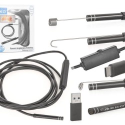 Inšpekčná kamera, endoskop 5.5mm, 2m, USB C / USB 2.0 GEKO