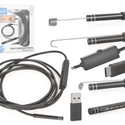 Inšpekčná kamera, endoskop 5.5mm, 2m, USB C / USB 2.0 GEKO