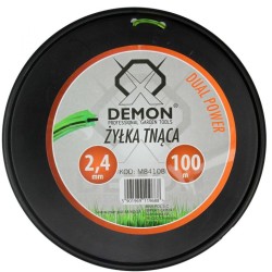Zosilnená šnúra s hviezdicovým profilom, 100 m, 2,4 mm DEMON