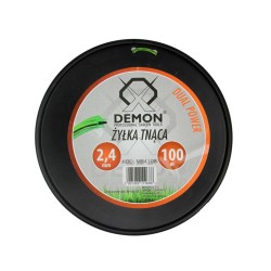 Zosilnená šnúra s hviezdicovým profilom, 100 m, 2,4 mm DEMON