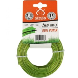 Zosilnená hviezdicovitá šnúra, 15 m, 2,4 mm DEMON