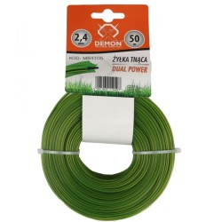 Zosilnená šnúra s hviezdicovým profilom, 50 m, 2,4 mm DEMON Zosilnená šnúra s hviezdicovým profilom, 50 m, 2,4 mm DEMON