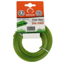 Zosilnená hviezdicovitá šnúra, 15m, 2,7mm DEMON Zosilnená hviezdicovitá šnúra, 15m, 2,7mm DEMON