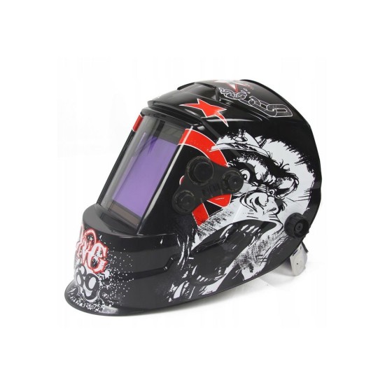 Samostmievacia zváračská kukla F2 s potlačou Kong 89 MAR-POL