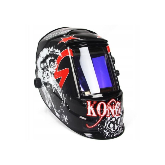 Samostmievacia zváračská kukla F2 s potlačou Kong 89 MAR-POL