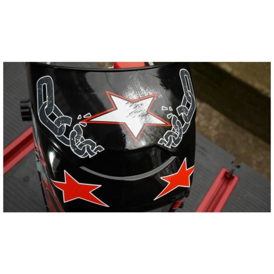 Samostmievacia zváračská kukla F2 s potlačou Kong 89 MAR-POL