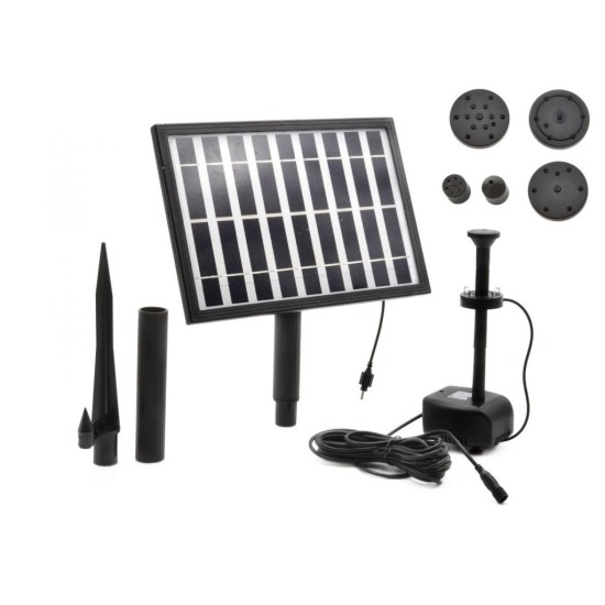 Solárne čerpadlo 5W pre záhradné jazierko GEKO