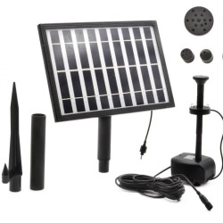 Solárne čerpadlo 5W pre záhradné jazierko GEKO