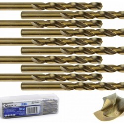 Kobaltový vrták do kovu HSS-Co, DIN 338, 9.5mm, 10ks GEKO Kobaltový vrták do kovu HSS-Co, DIN 338, 9.5mm, 10ks GEKO
