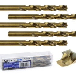 Kobaltový vrták do kovu HSS-Co, DIN 338, 12mm, 5ks GEKO Kobaltový vrták do kovu HSS-Co, DIN 338, 12mm, 5ks GEKO