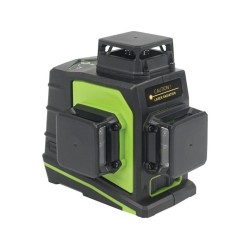 Krížový laser 3D 360° zelený lúč, samonivelačný STREND PRO INDUSTRIAL GF360G 30m/50m