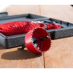 Vrtáky, dierovky, 13 priemerov ∅19-127 mm EXTOL Vrtáky, dierovky, 13 priemerov ∅19-127 mm EXTOL