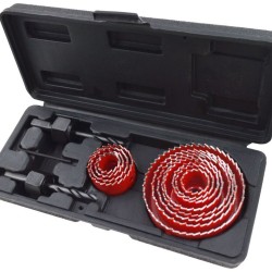 Vrtáky, dierovky, 12 priemerov ∅19-76 mm EXTOL Vrtáky, dierovky, 12 priemerov ∅19-76 mm EXTOL
