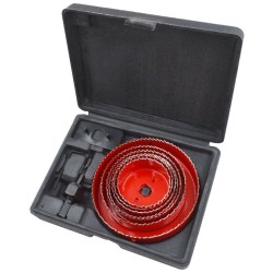 Vrtáky, 7 priemerov ∅64-127 mm EXTOL Vrtáky, 7 priemerov ∅64-127 mm EXTOL
