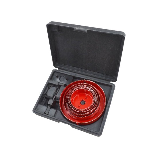 Vrtáky, 7 priemerov ∅64-127 mm EXTOL