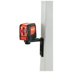 Zelený čiarový laser 1H1V krížový samonivelačný EXTOL PREMIUM