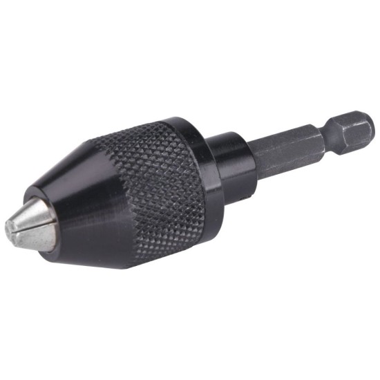 Rýchloupínacia hlava s redukciou 1/4" HEX, možno použiť pre rázové uťahováky EXTOL PREMIUM Rýchloupínacia hlava s redukciou 1/4" HEX, možno použiť pre rázové uťahováky EXTOL PREMIUM