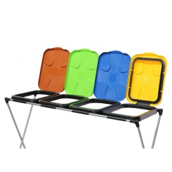 Stojan na 4 vrecia na triedenie odpadu GEKO