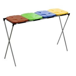 Stojan na 4 vrecia na triedenie odpadu GEKO