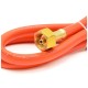 Plynová hadica 1,5 m na propán-bután s konektormi GW3/8", W21,8mm GEKO Plynová hadica 1,5 m na propán-bután s konektormi GW3/8", W21,8mm GEKO