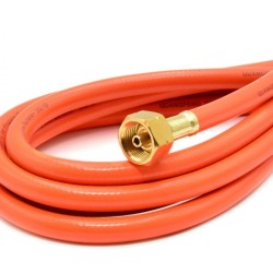 Plynová hadica 5m na propán-bután s konektormi GW3/8", W21,8mm GEKO Plynová hadica 5m na propán-bután s konektormi GW3/8", W21,8mm GEKO