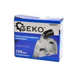 Kryt odsávania priehľadný 125 mm pre uhlové brúsky 115 – 125 mm GEKO Kryt odsávania priehľadný 125 mm pre uhlové brúsky 115 – 125 mm GEKO
